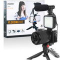 FLIPSTYLEZLLC professional vlogging tripod kit with smartphone mount for video and photography, perfect for content creators.