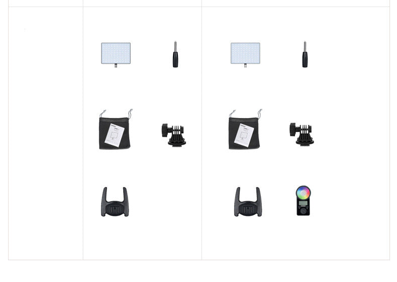 RGB LED photography outdoor fill light by FLIPSTYLEZLLC with full color options and adjustable brightness for professional lighting.