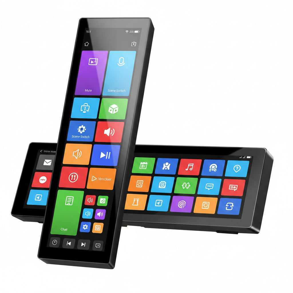 8.8" Touchscreen Secondary Monitor – 1920x480 IPS, PC Sensor Panel