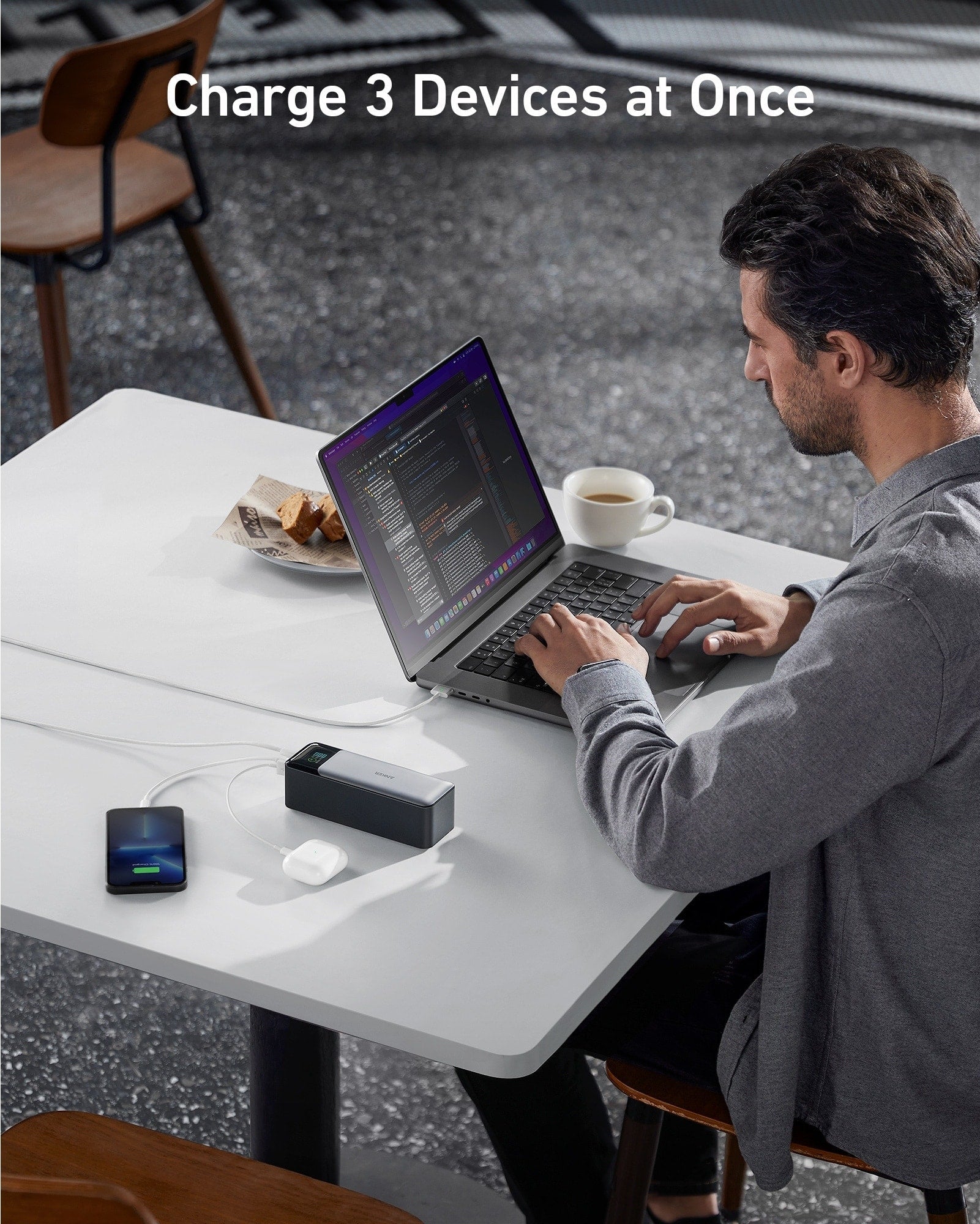 Anker 737 Power Bank – 24,000mAh, 140W Fast Charging for Laptops & Devices