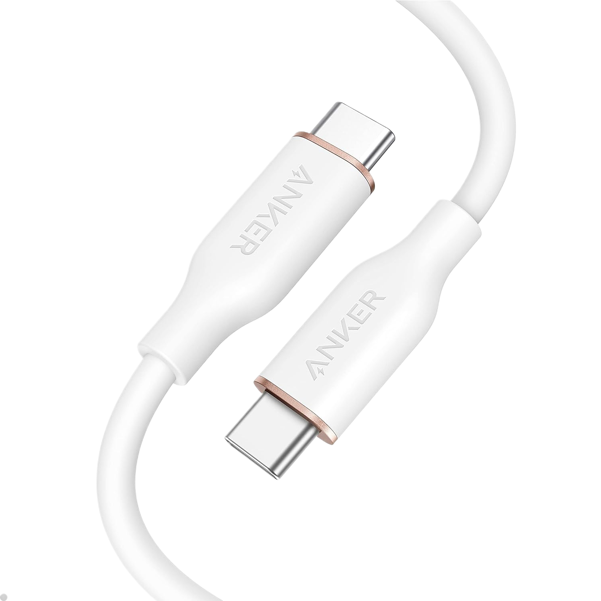 Anker 643 USB-C to USB-C Silicone Cable – 100W Fast Charging, 25K-Bend Rated