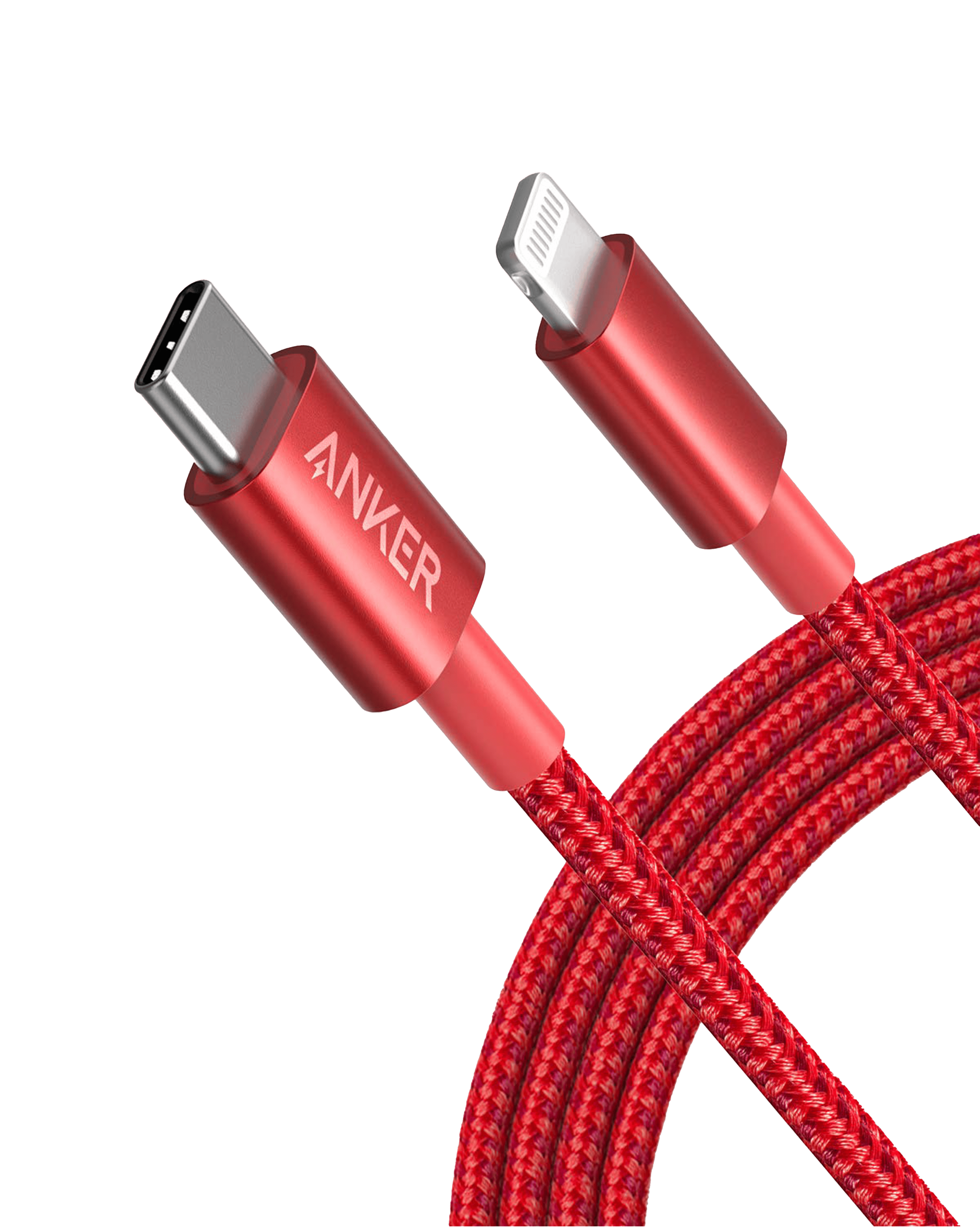 Anker 331 USB-C to Lightning Cable – MFi Certified, Nylon Braided, Lifetime Warranty