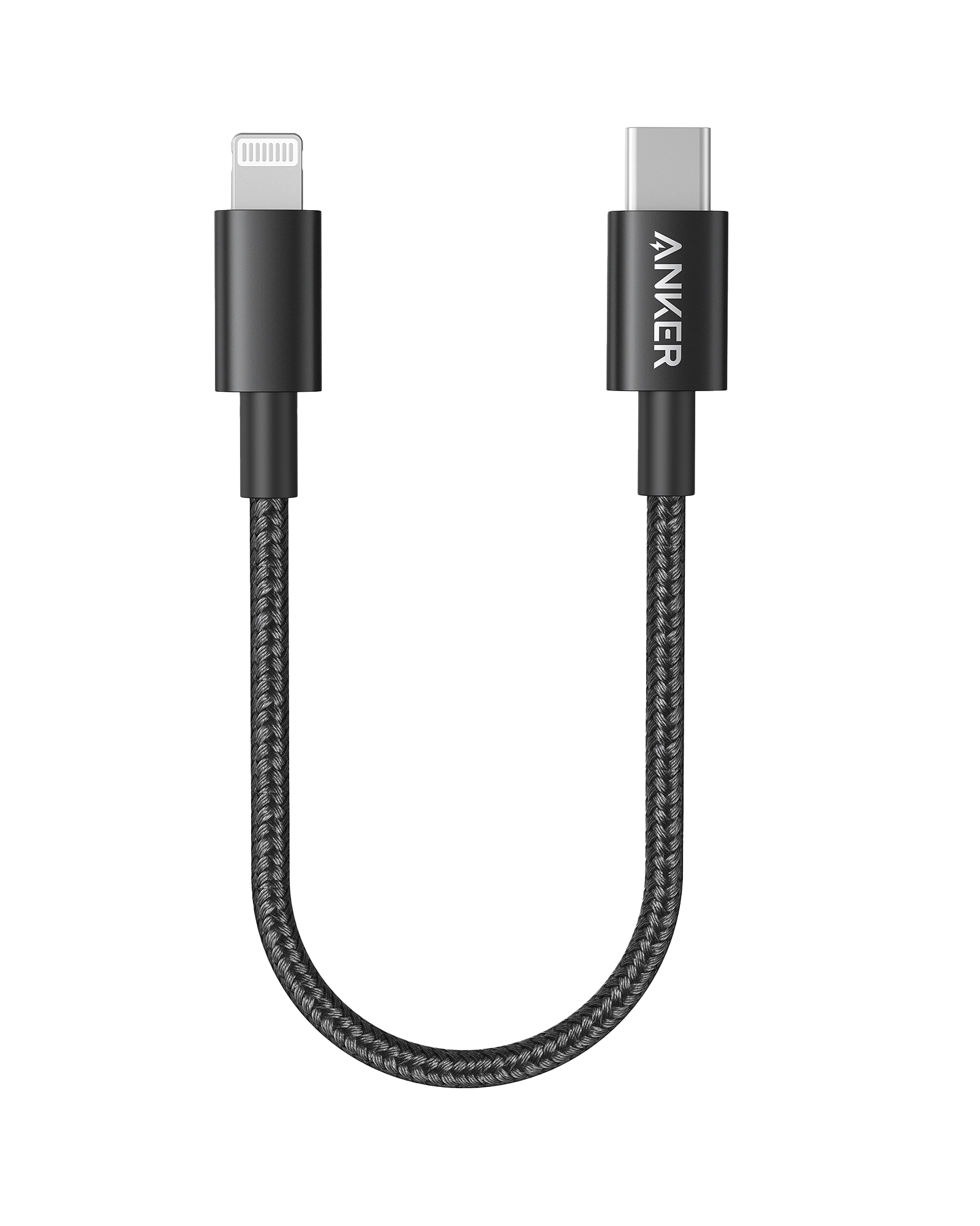 Anker 331 USB-C to Lightning Cable – MFi Certified, Nylon Braided, Lifetime Warranty