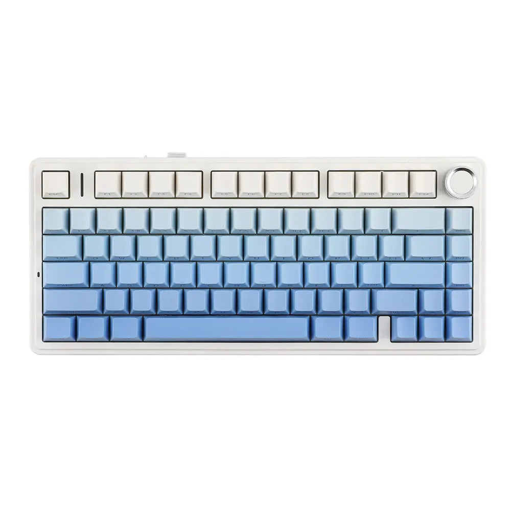Wireless gaming mechanical keyboard F75 Pro Gasket Mounted by Electronics Den with RGB backlit keys and durable build