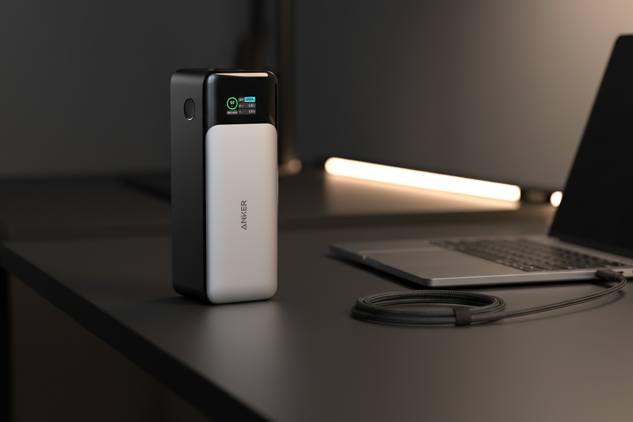 Anker 737 Power Bank – Desk Lifestyle
