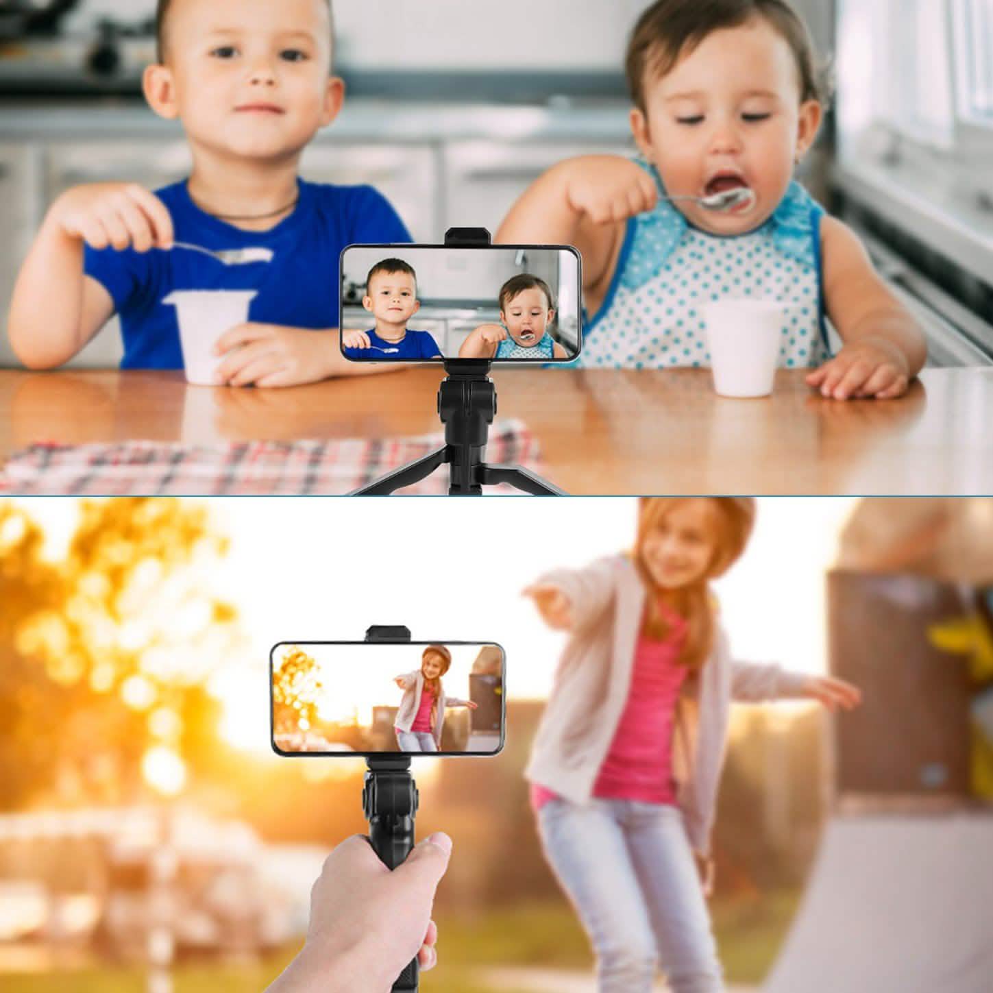 DailySale tripod desk phone stand stabilizer for mobile accessories, adjustable and stable for hands-free phone use.